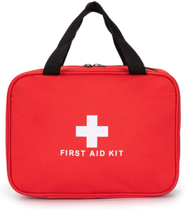 यात्रा कार होम के लिए प्रोमोशनल खाली लाल टोटे प्राथमिक चिकित्सा बैग