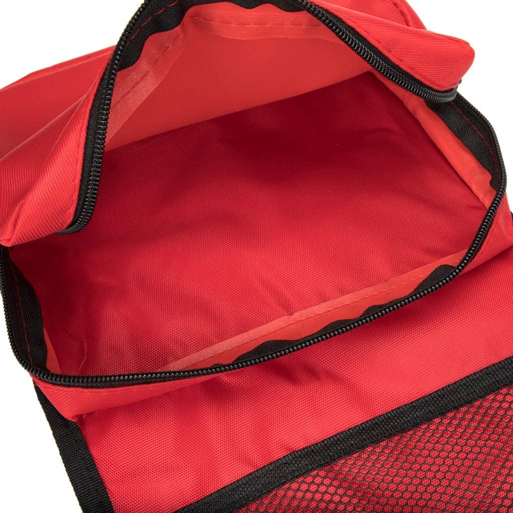 कार होम ऑफिस स्पोर्ट आउटडोर यात्रा के लिए फोल्ड करने योग्य छोटा खाली प्राथमिक चिकित्सा बैग